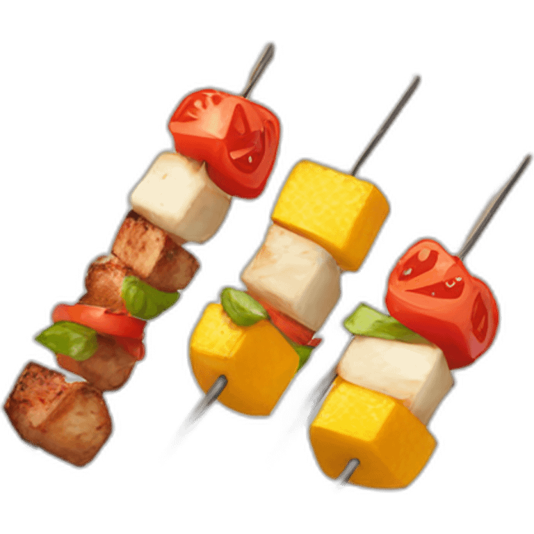 cooking skewers emoji