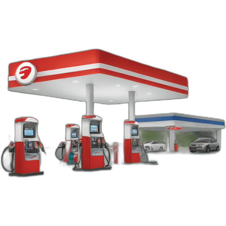 Racetrac gas-station emoji