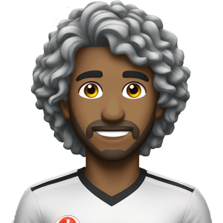 Corinthians homem branco e cabelo grisalho emoji