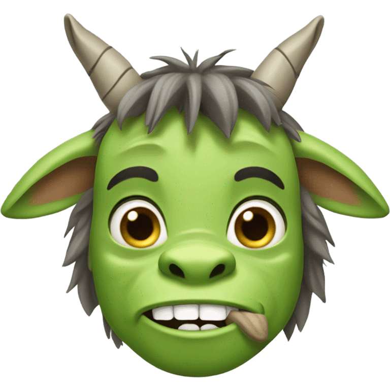 Donkey and shrek emoji