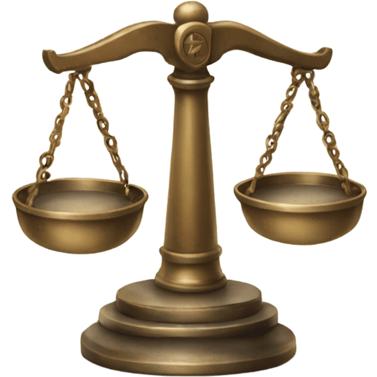 Scales of justice  emoji