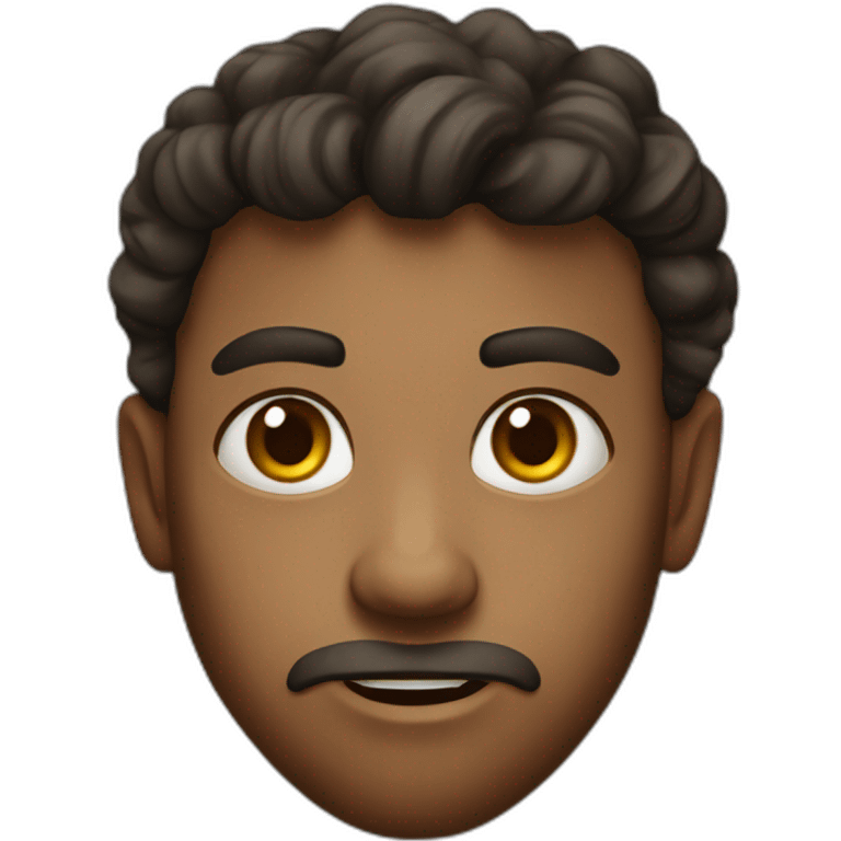 young angry israelite man emoji