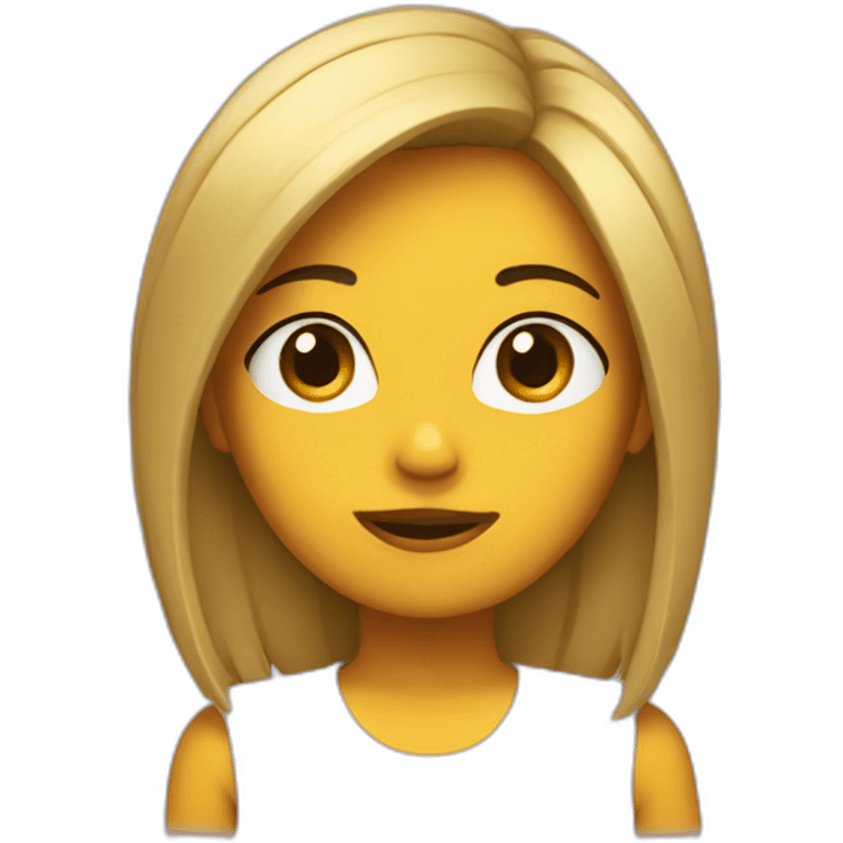 Chica emoji