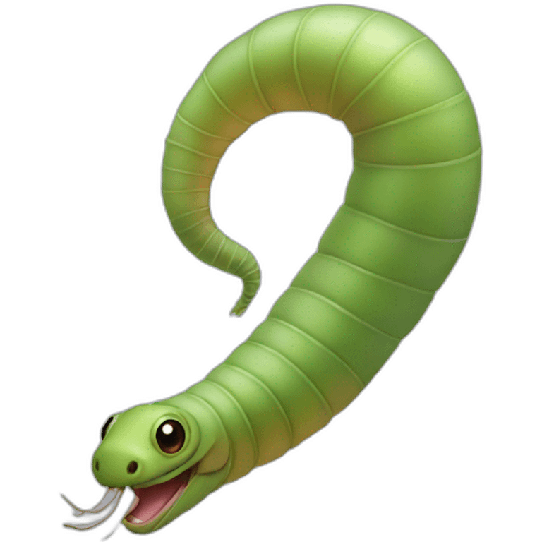 Lagarfljót Worm realistic emoji