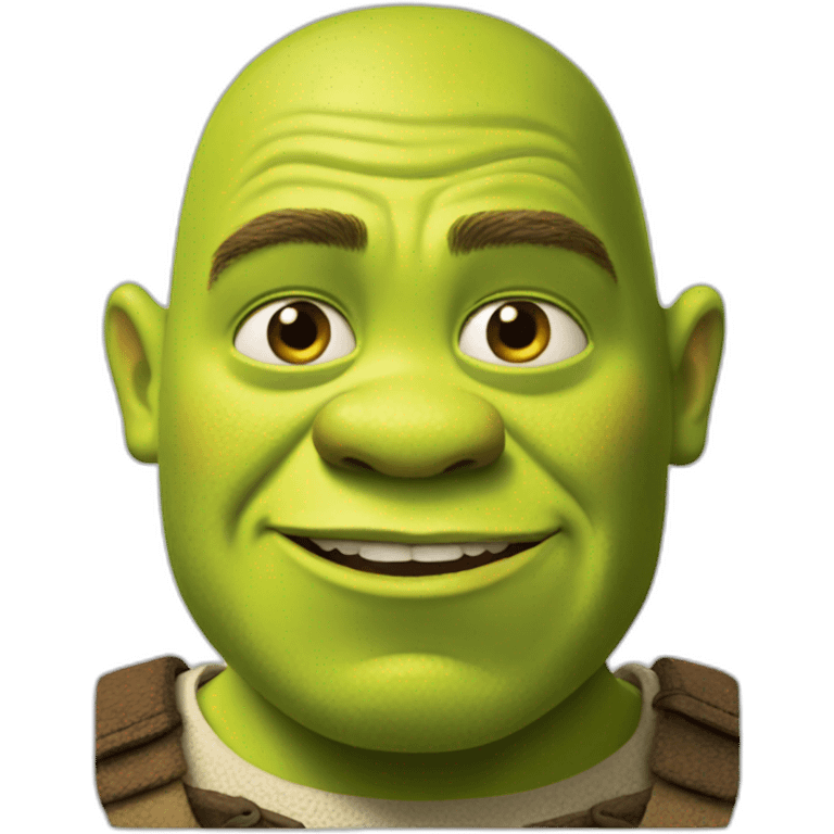 Shrek asombrado emoji