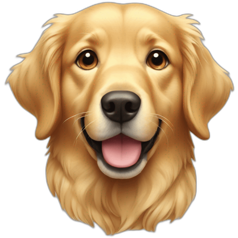 Golden retriever  emoji