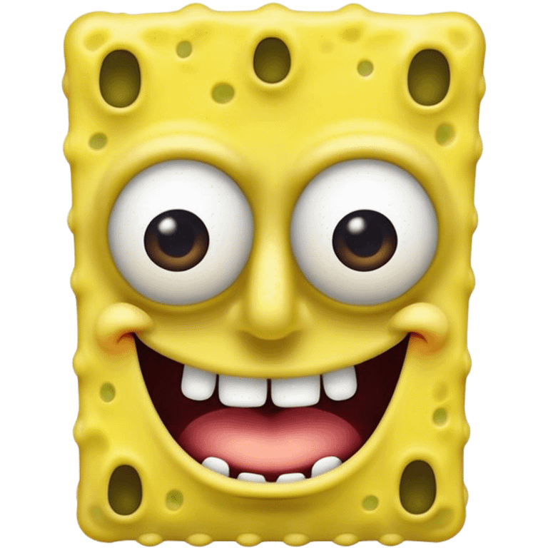 Freaky SpongeBob emoji