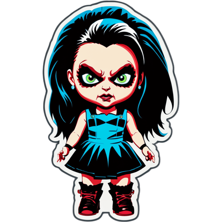 Tiffany bride of chucky  emoji