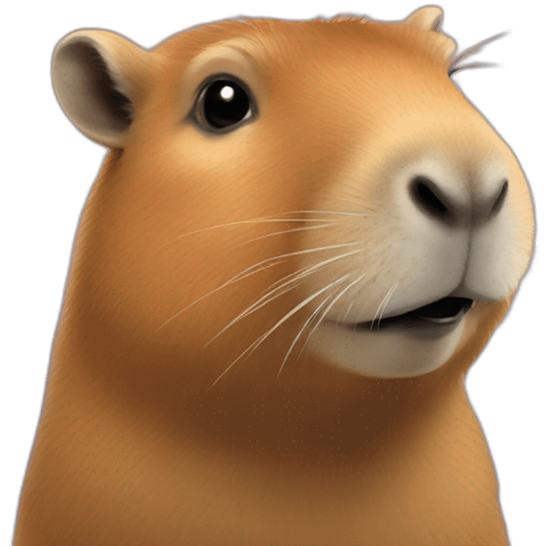 Capybara espace emoji