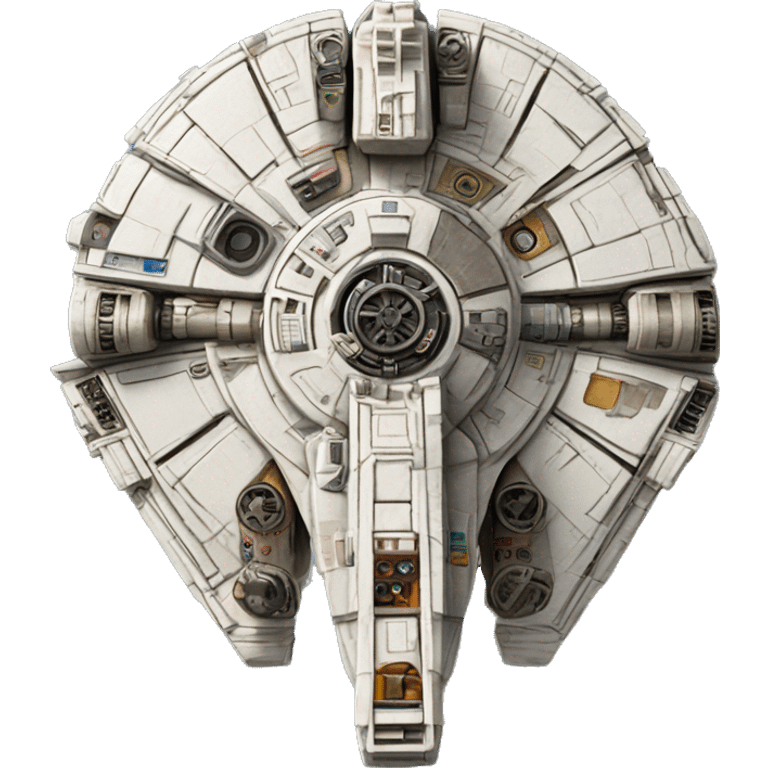 The Millennium Falcon from Star Wars  emoji