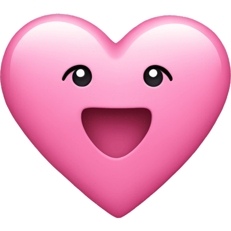 Pink heart with stars emoji