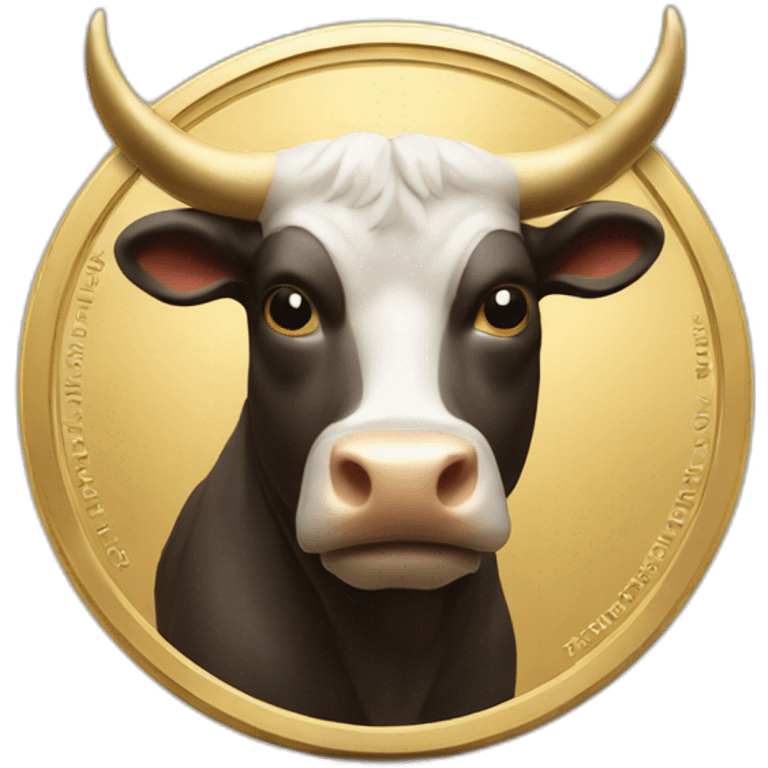 Bull coin emoji