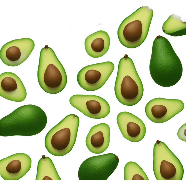 Crismas Avocado  emoji