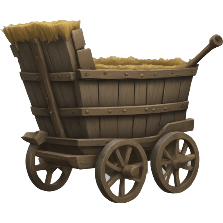 medieval cart emoji