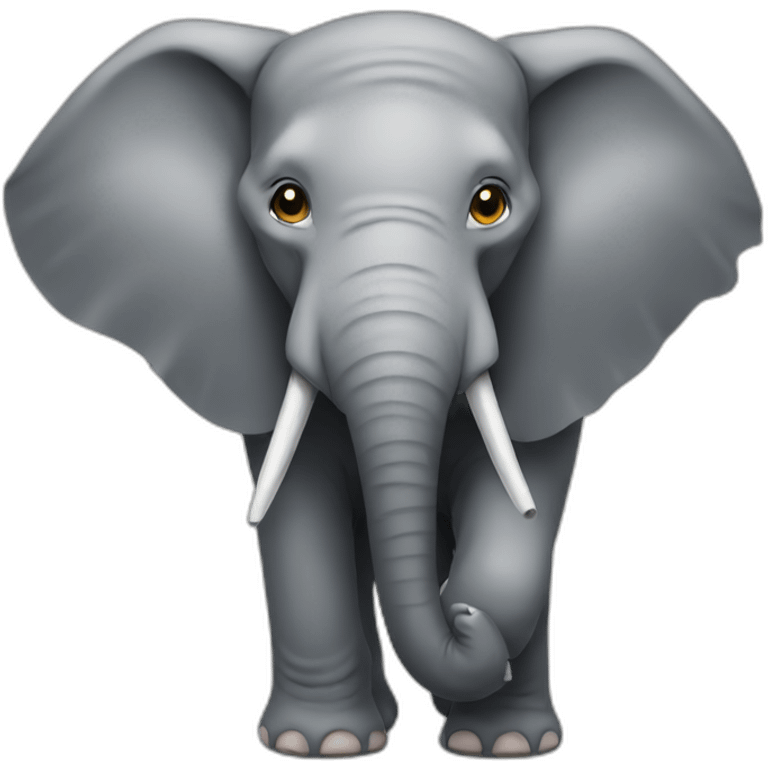 eat elephant emoji