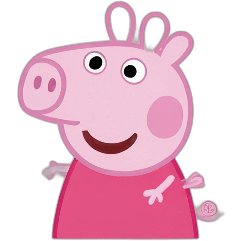 Peppa pig emoji