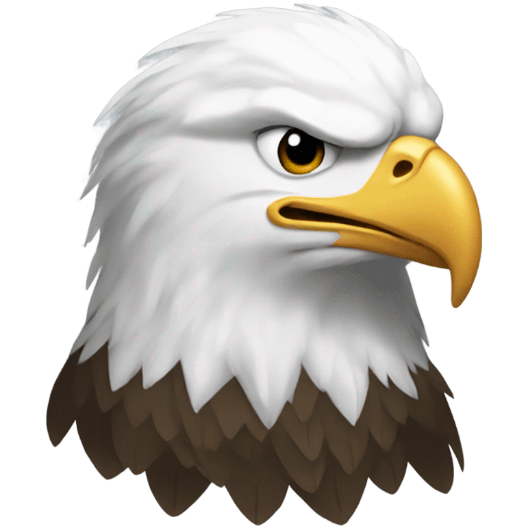 Bald eagle emoji