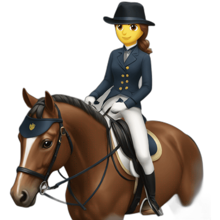 Equitation emoji