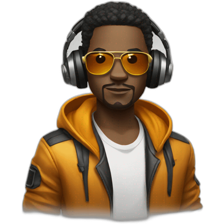 Dj free fire emoji