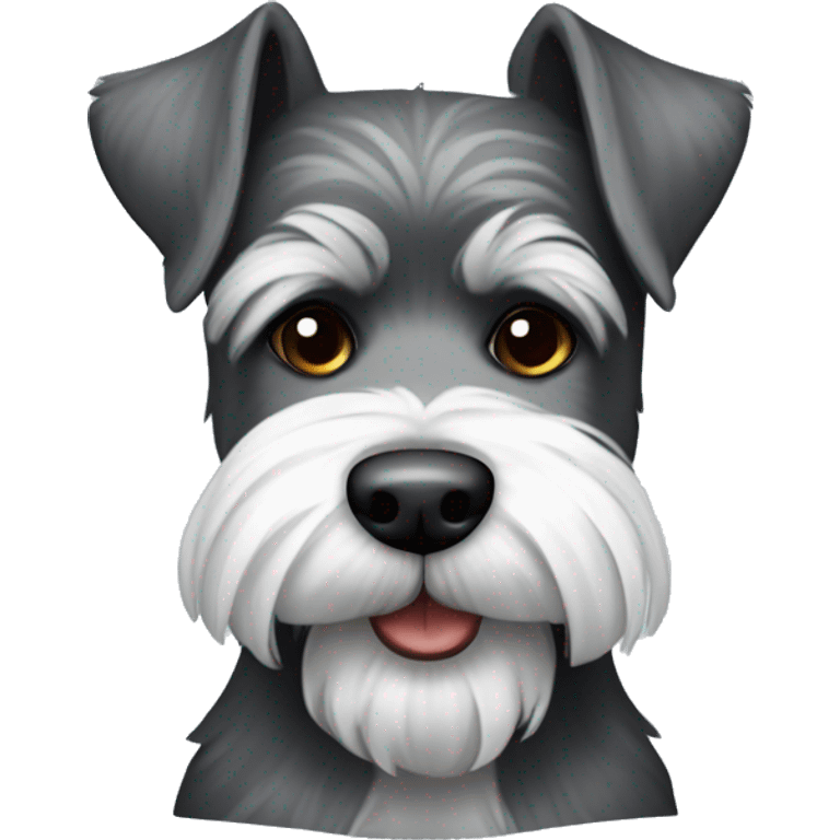 Salt n paper Zwergschnauzer emoji