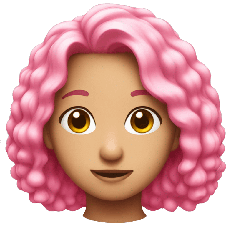 cute and pink emoji