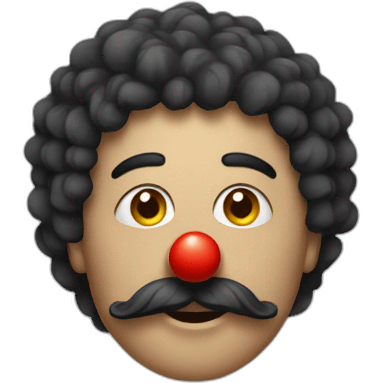 Armenian with a clown nose emoji