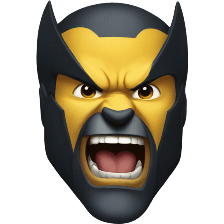 wolverine head  emoji