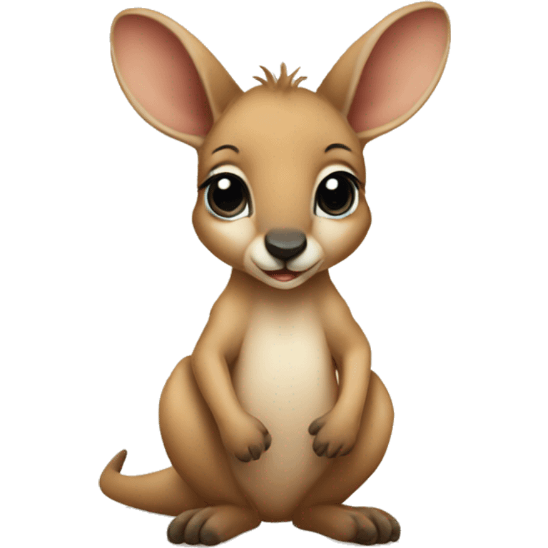 Baby kangaroo  emoji