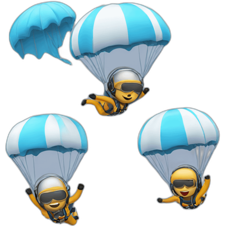 skydiving lessons emoji