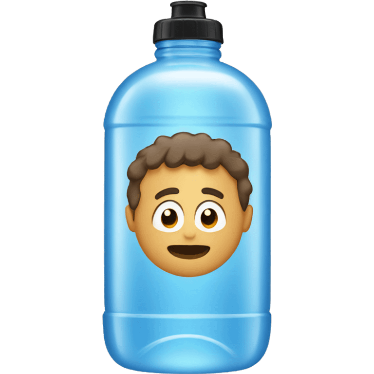 Water bottle  emoji