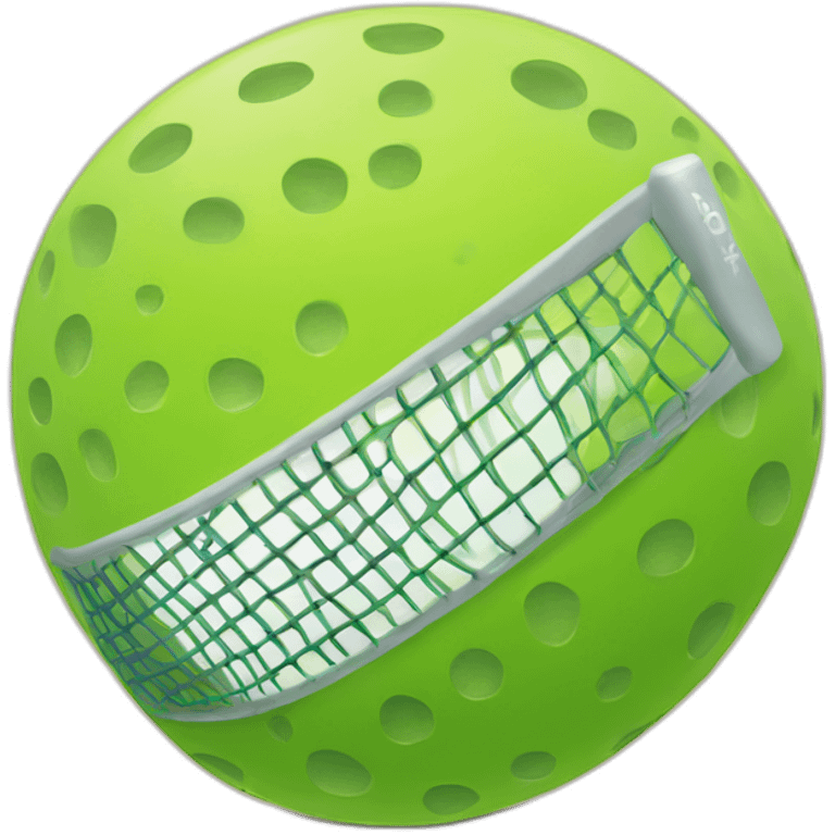 pickleball ball icon emoji