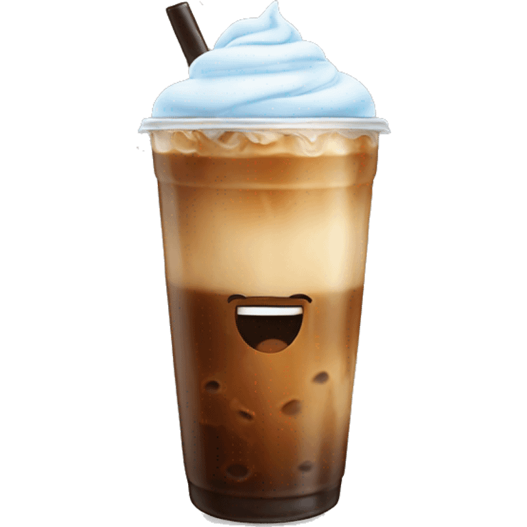 Iced coffee emoji