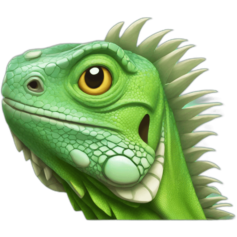 Iguana emoji