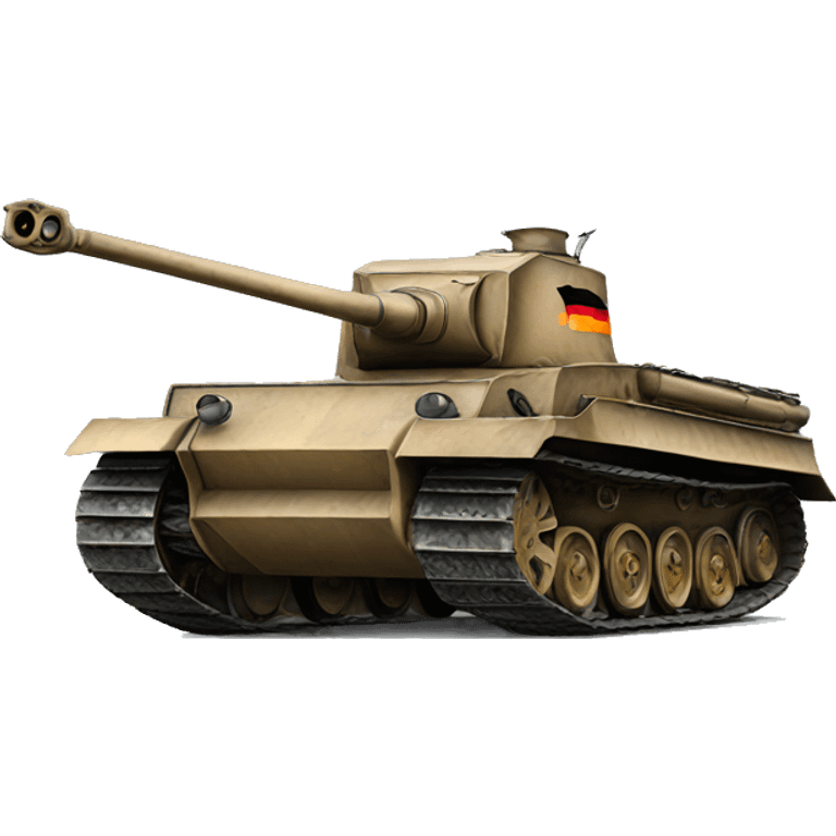 German Tiger tank emoji