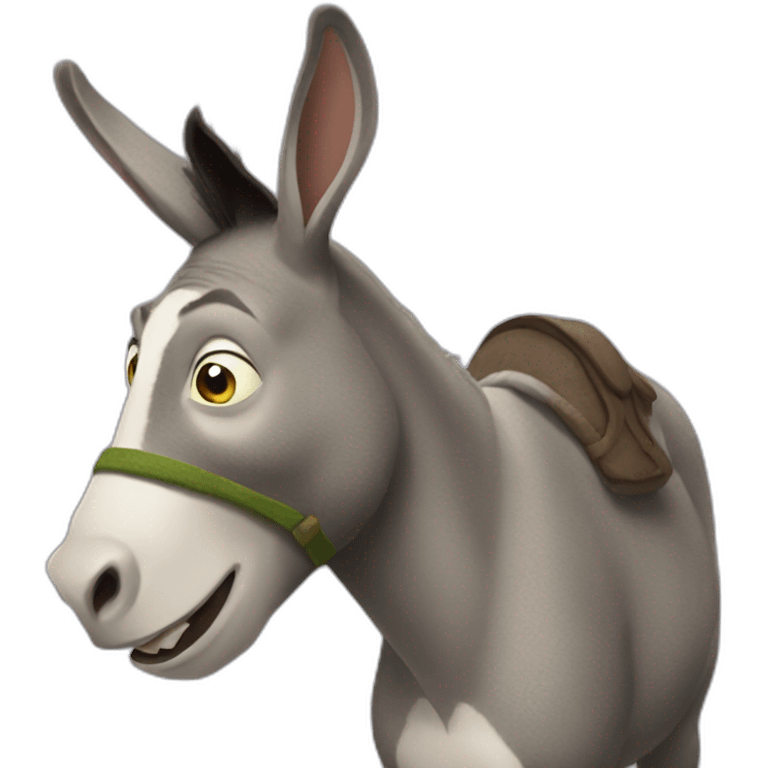 Shrek donkey emoji