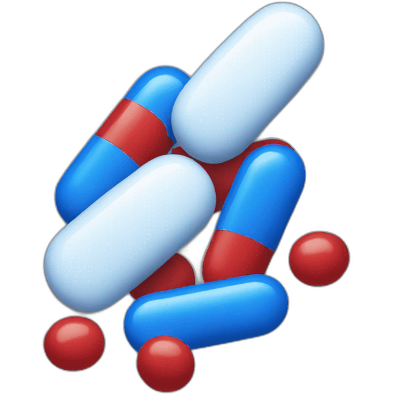 red and blue pills emoji