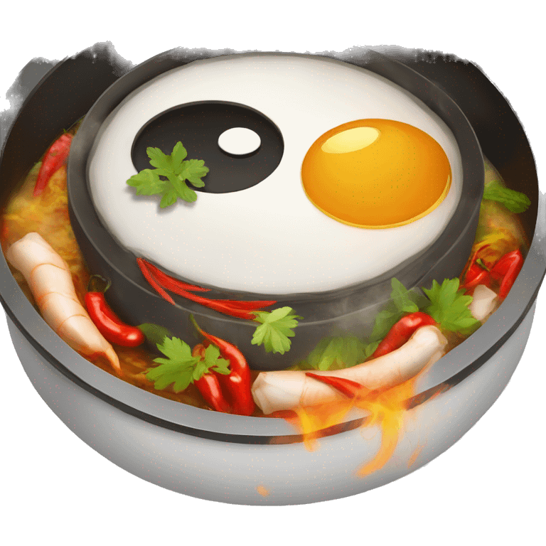 yingyang spicy hot pot emoji