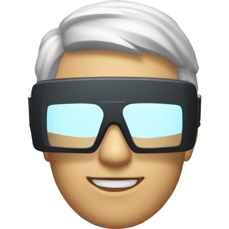 VR glass emoji