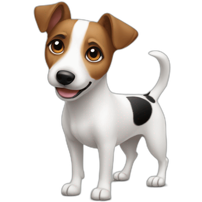 full body jack russel emoji