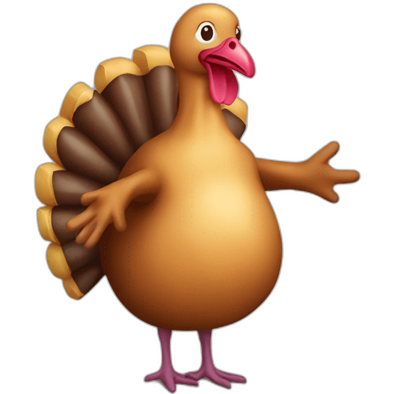 turkey potato torso emoji