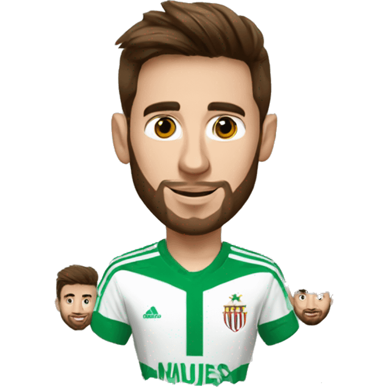 Messi avec le maillot de l’algerie emoji