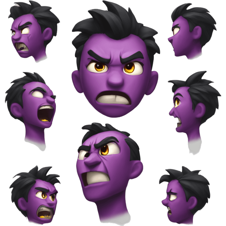 Angry jinx from league of legends emoji