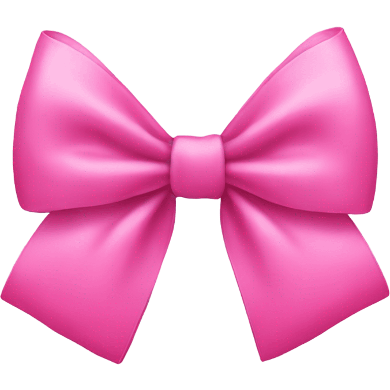 Pink bow emoji