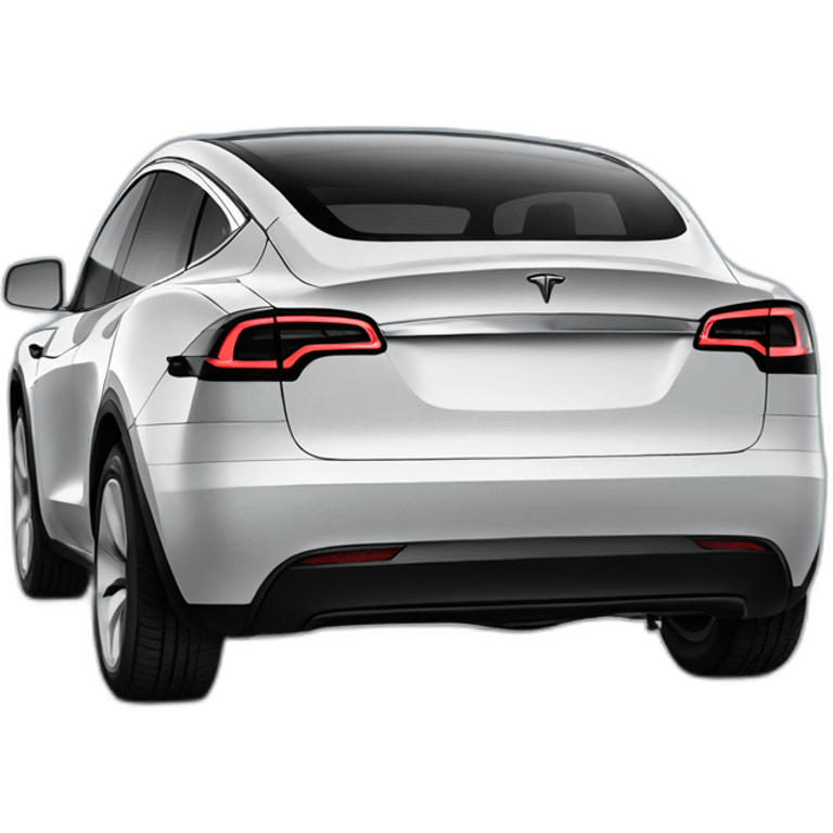 tesla model y emoji