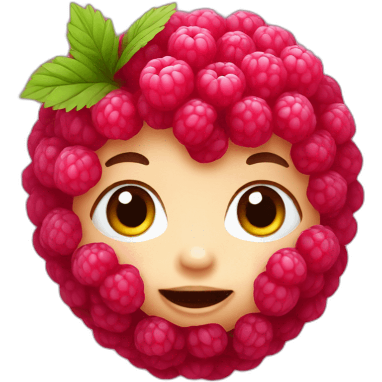 Baby raspberry emoji