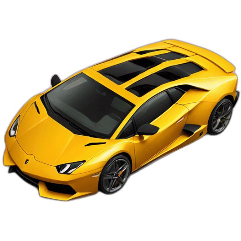 Lamborghini car emoji