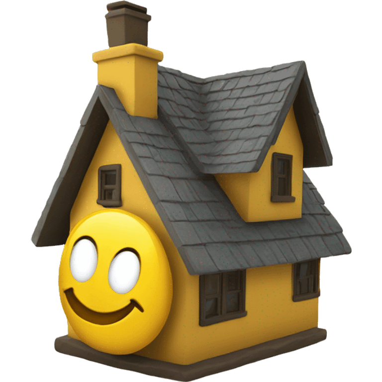 A Smiley combined with a house emoji