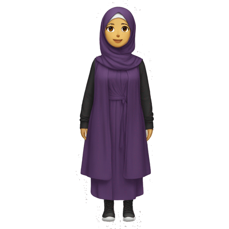 Outfit hijab emoji