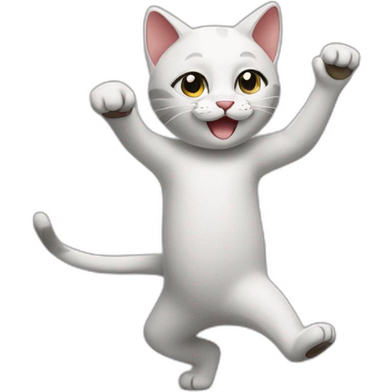 dancing cat emoji