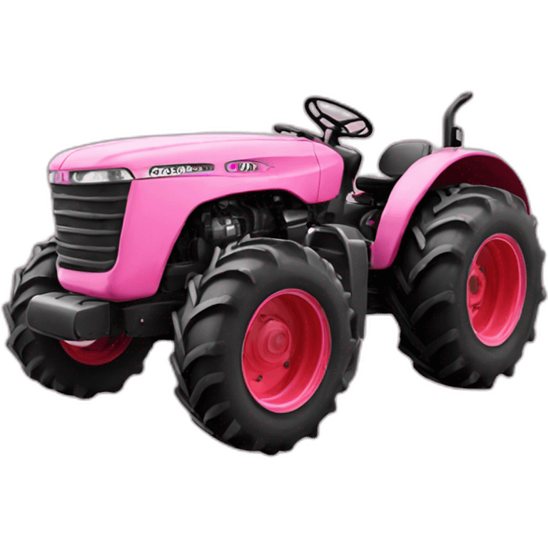 pink tractor emoji